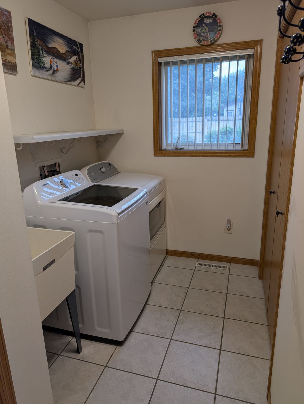 Main Floor Laundry/Utility Sink